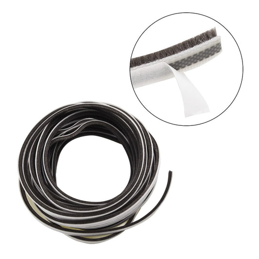 Decor Bottom Bristle Pile Seal Film Door Draught Excluder Brush Weather Strip 10M 5/9/15/23Mm Diy Home High V1189-LWWAL-20260327-04103