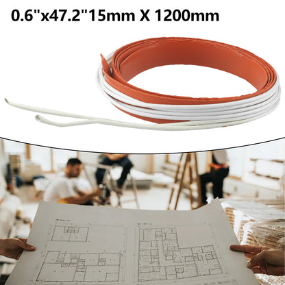 1Pcs 1M 150W 12V Silicone Heater Strip Heating Tools for Windshield Screen Wiper Printing Tools Thermal V1189-LWWAL-20260327-04108
