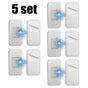 Drawer Catches Easy Installation Powerful Magnetic Closure Secure Hold Silver 5 Set V1189-LWWAL-20260327-04111