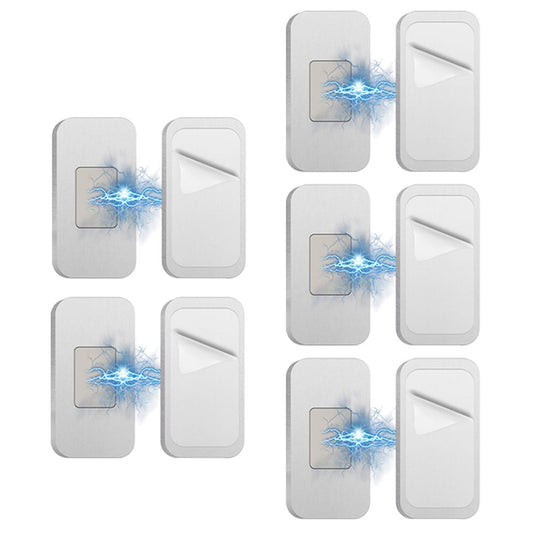Drawer Catches Easy Installation Powerful Magnetic Closure Secure Hold Silver 5 Set V1189-LWWAL-20260327-04111