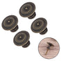 Antique Style Cabinet Knobs Set Of 4 Vintage Drawer Pulls Black Handles V1189-LWWAL-20260327-04112