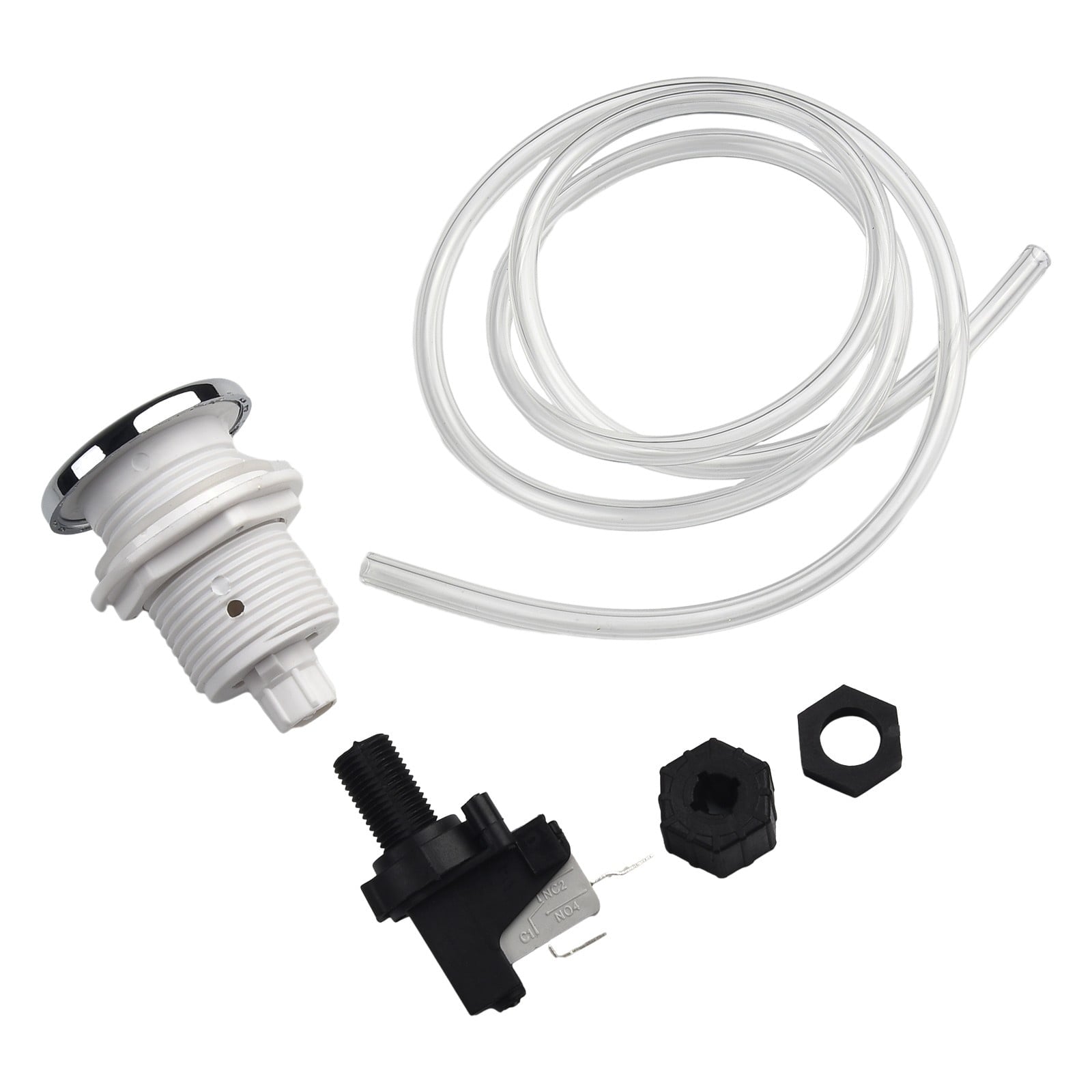 Pneumatic Switch on Off Push Air Switch Button 32mm For Bathtub Spa Waste Garbage Disposal Switch 125-250V 16A V1189-LWWAL-20260327-04113