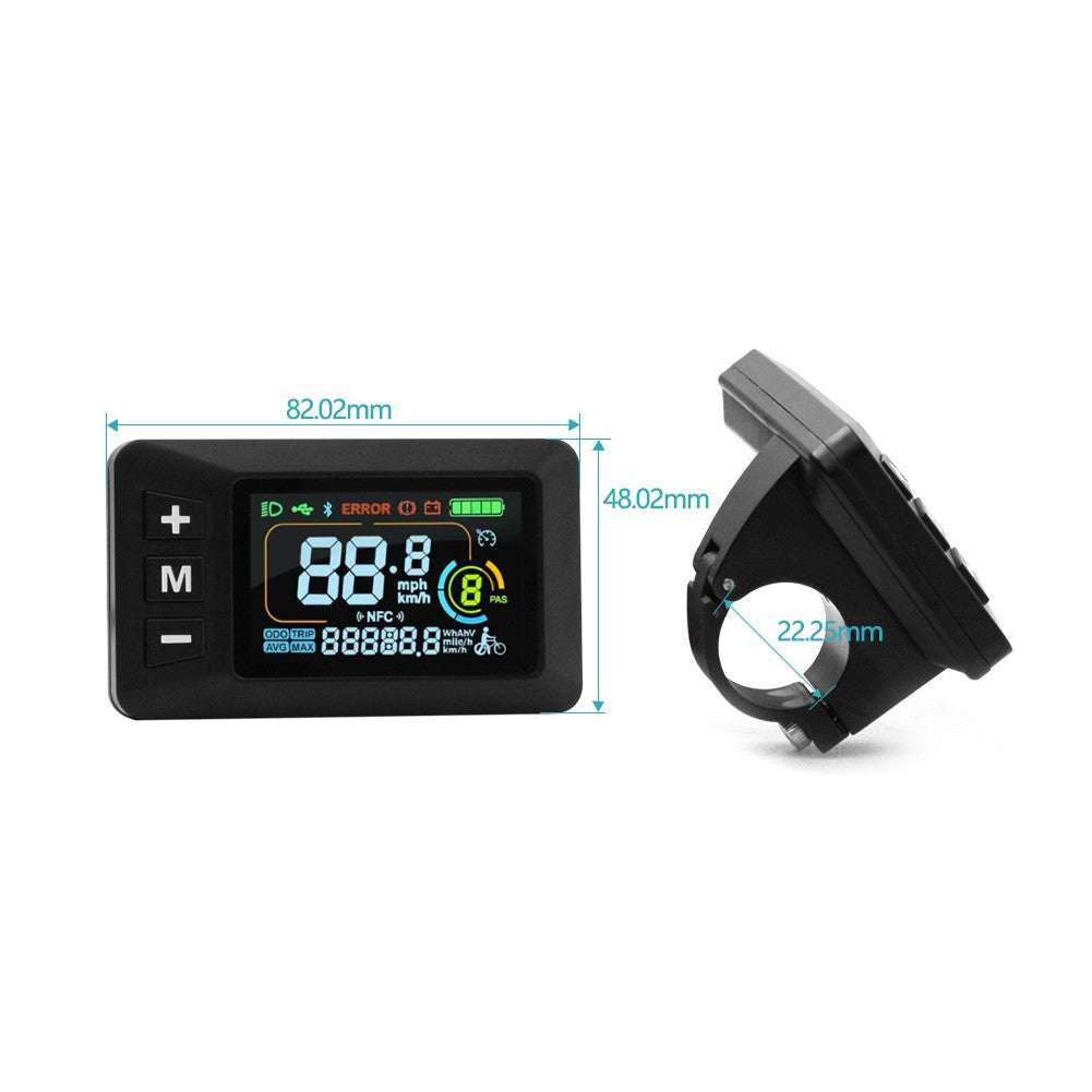 E-Bike Display 24V 36V 48V 60V Lcd Display With 5 Pin Waterproof Interface Cable Fangkenuo V1189-LWWAL-20260327-04115