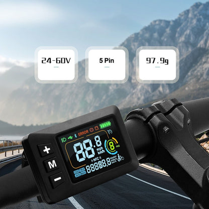 E-Bike Display 24V 36V 48V 60V Lcd Display With 5 Pin Waterproof Interface Cable Fangkenuo V1189-LWWAL-20260327-04115