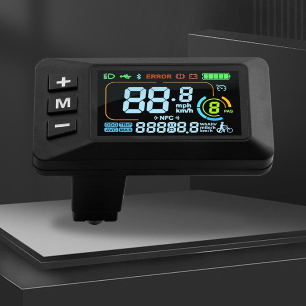 E-Bike Display 24V 36V 48V 60V Lcd Display With 5 Pin Waterproof Interface Cable Fangkenuo V1189-LWWAL-20260327-04115