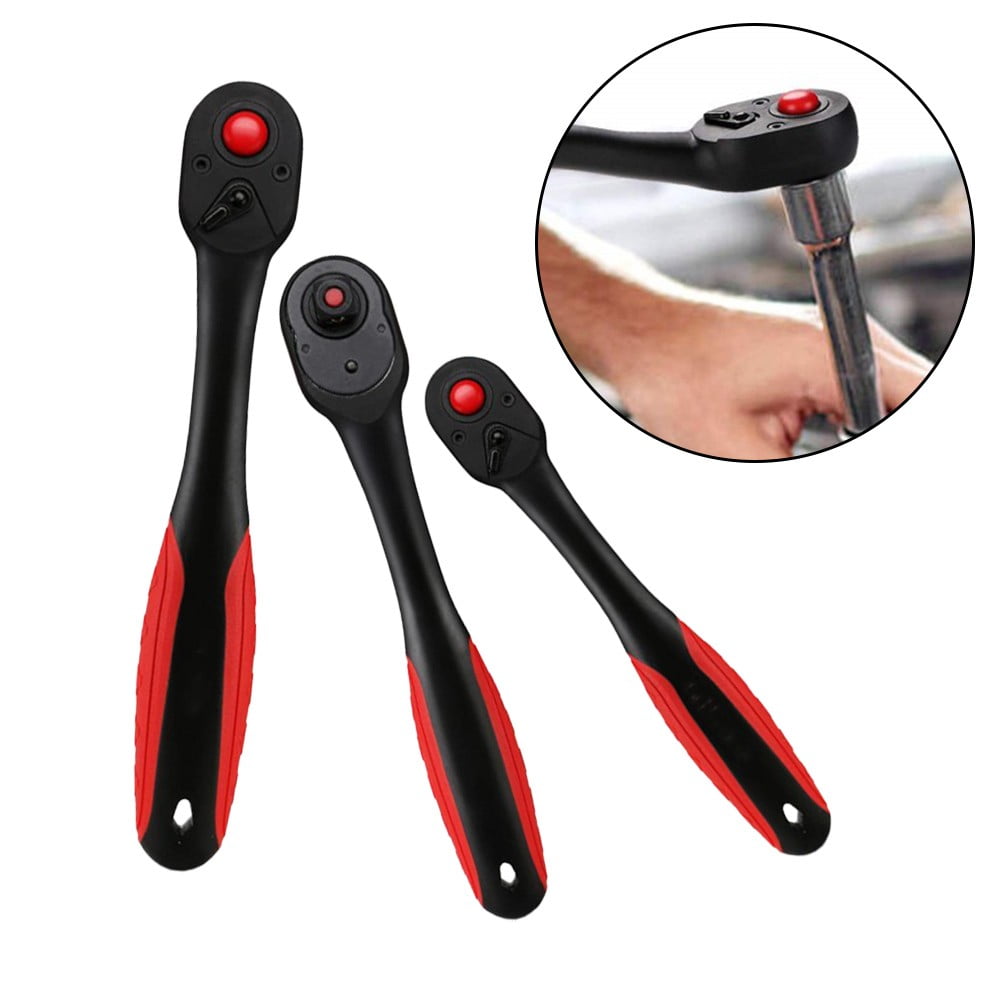 72 Tooth Ratchet Wrench Driver Quick-Release Socket Wrench 9.5Mm Fangkenuo 6.35Mm V1189-LWWAL-20260327-04120