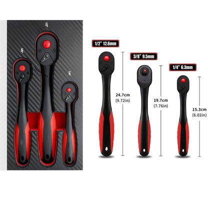 72 Tooth Ratchet Wrench Driver Quick-Release Socket Wrench 9.5Mm Fangkenuo 9.5Mm V1189-LWWAL-20260327-04121
