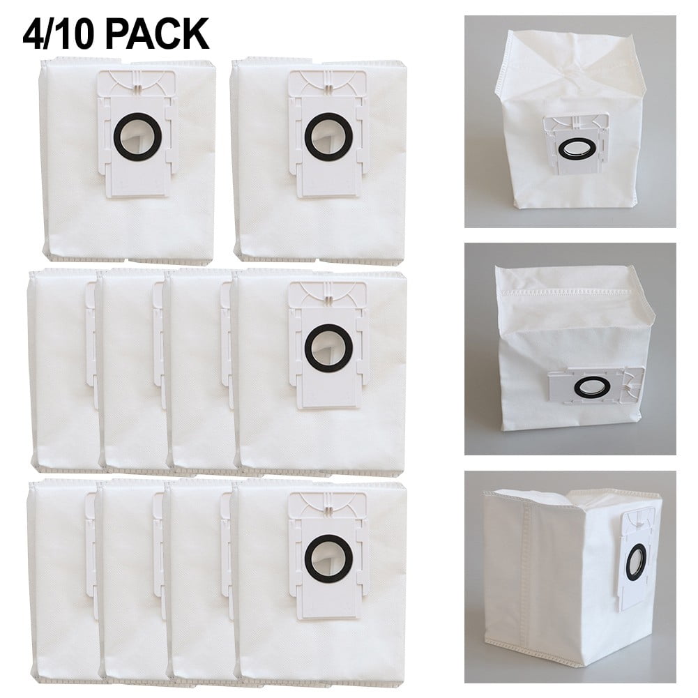 10 PACK 4/10Pcs Dust Bag Spare Parts For 360 S8 Plus For 360 Botslab S8 Plus For Honor Choice R2 Plus Vacuum V1189-LWWAL-20260327-04123
