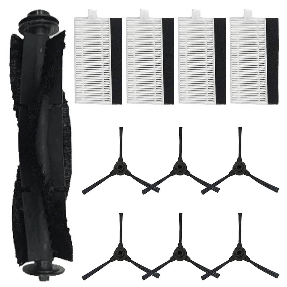 Replacement Parts Set Main Brush Side Brushes Filters For Ihome Robot Vacuums V1189-LWWAL-20260327-04124