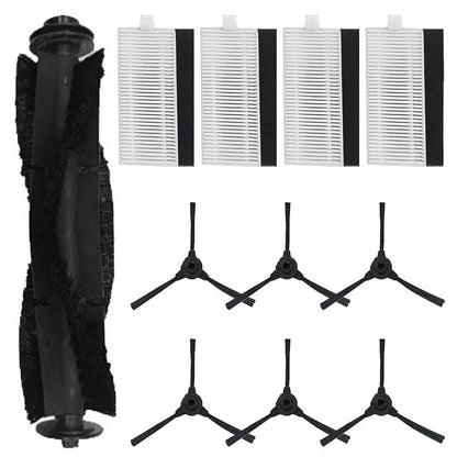 Replacement Parts Set Main Brush Side Brushes Filters For Ihome Robot Vacuums V1189-LWWAL-20260327-04124