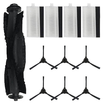 Replacement Parts Set Main Brush Side Brushes Filters For Ihome Robot Vacuums V1189-LWWAL-20260327-04124