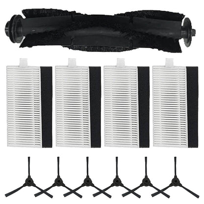 Replacement Parts Set Main Brush Side Brushes Filters For Ihome Robot Vacuums V1189-LWWAL-20260327-04124