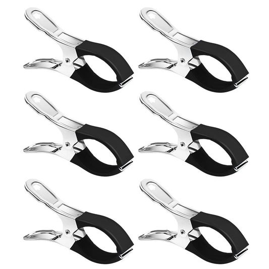 Windproof Pool Cover Clips 30Pcs For Above Ground And Hard Edged Pools-6Pcs Blue 6pcs black V1189-LWWAL-20260327-04125