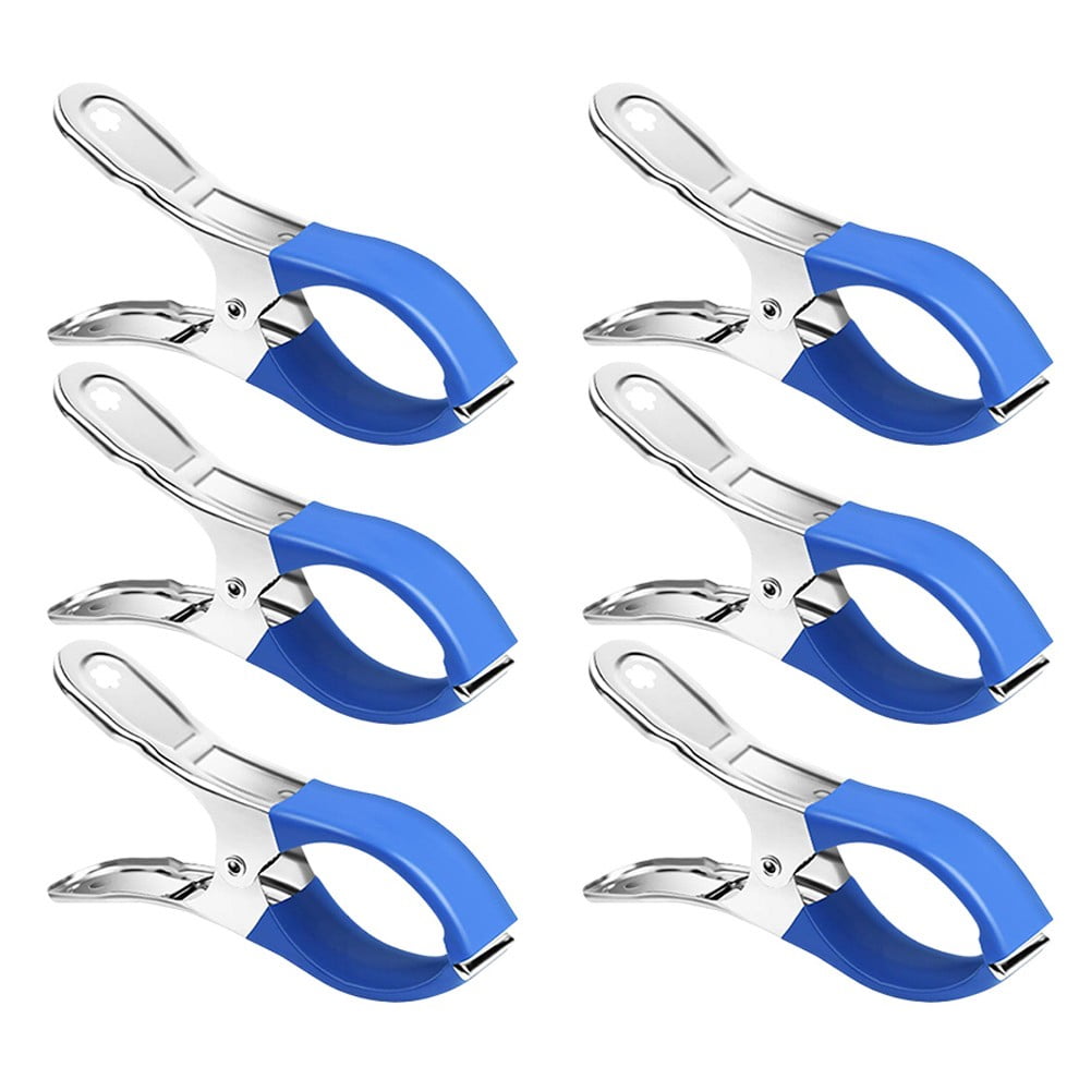 Windproof Pool Cover Clips 30Pcs For Above Ground And Hard Edged Pools-6Pcs Blue 6pcs blue V1189-LWWAL-20260327-04126