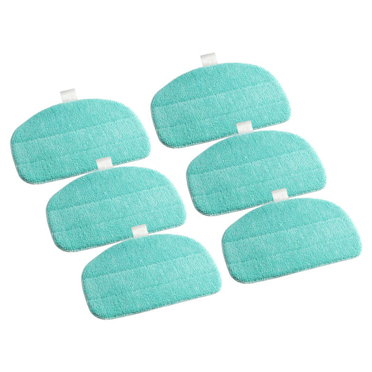 2 Pack 6pcs Mop Pads For Leifheit For CleanTenso Power 2.0 For Steam Vacuum Cleaner Replacement Mopping Pads V1189-LWWAL-20260327-04140
