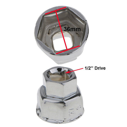 Goodhd 27/32/36Mm Car Oil Filter Wrench Cap Socket Drive Remover Tool Kit,36Mm V1189-LWWAL-20260327-04143