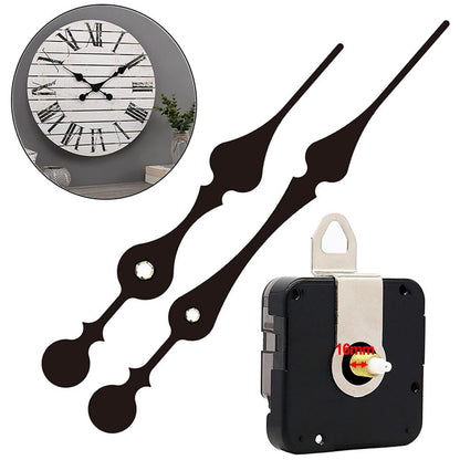 Quality Silent Quartz Diy Mechanism Movement Kit Large Long Hands Clock Movement High Torque Wall Clock V1189-LWWAL-20260327-04154