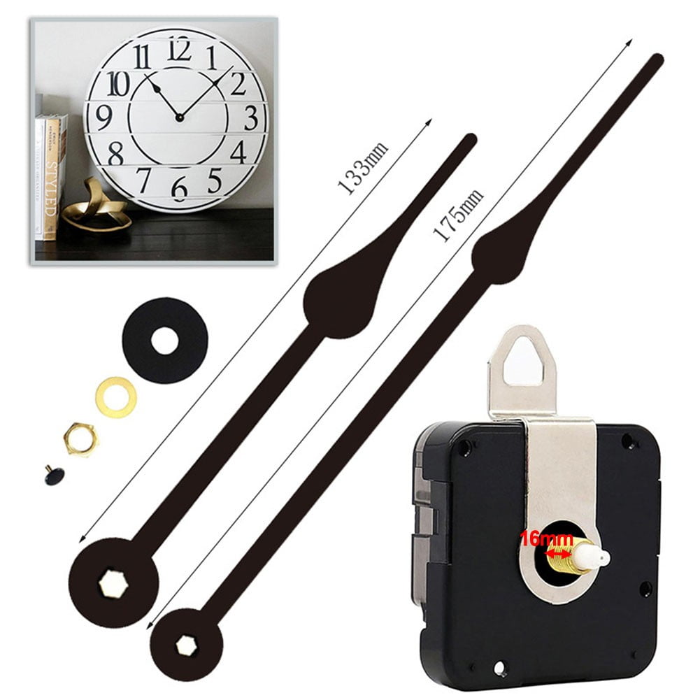 Quality Silent Quartz Diy Mechanism Movement Kit Large Long Hands Clock Movement High Torque Wall Clock V1189-LWWAL-20260327-04156