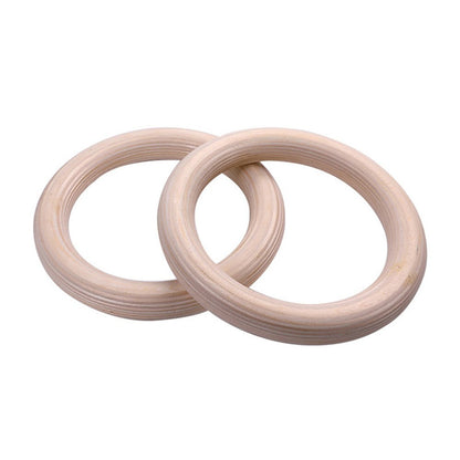 Wooden Gymnastics Rings Perfect For Strength And Conditioning Training 25Mm 19Cm V1189-LWWAL-20260327-04158
