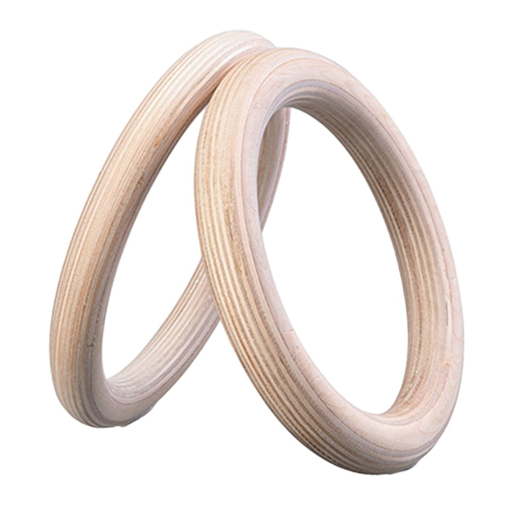 Wooden Gymnastics Rings Perfect For Strength And Conditioning Training 25Mm 19Cm 28Mm 15Cm V1189-LWWAL-20260327-04159