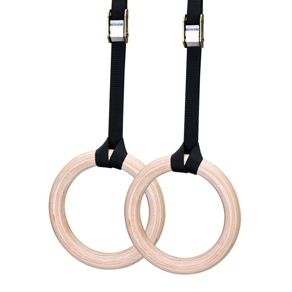 Wooden Gymnastics Rings Perfect For Strength And Conditioning Training 25Mm 19Cm 28Mm 15Cm V1189-LWWAL-20260327-04159
