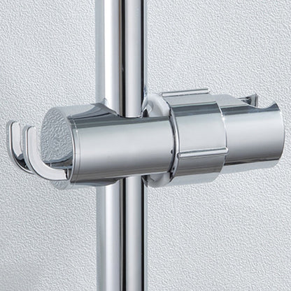 Adjustable Shower Head Holder With 2 Hooks Rotatable Handheld Shower Head Bracket For 16-27Mm Slide Rod V1189-LWWAL-20260327-04163
