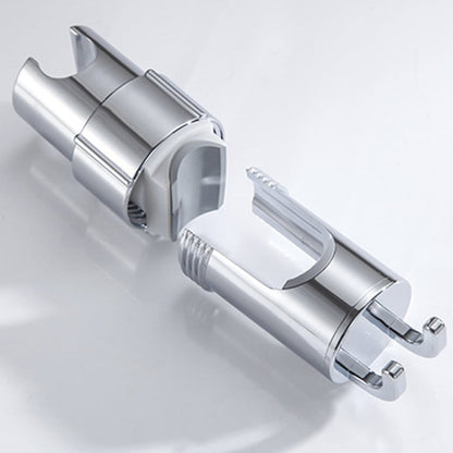 Adjustable Shower Head Holder With 2 Hooks Rotatable Handheld Shower Head Bracket For 16-27Mm Slide Rod V1189-LWWAL-20260327-04163