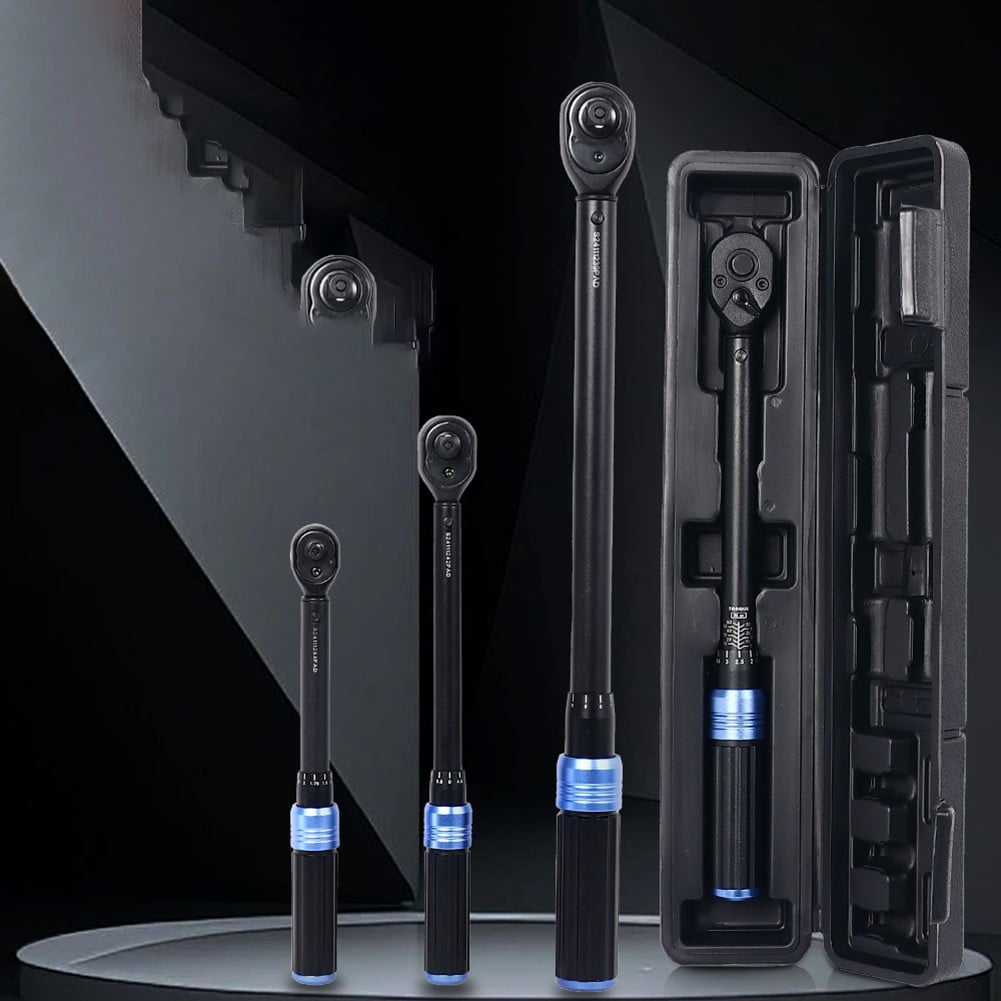 72-Tooth Adjustable Torque Wrench Mechanical 1/2 3/8 1/4In For Auto Repair Tools 3/8 (5-60Nm) V1189-LWWAL-20260327-04165