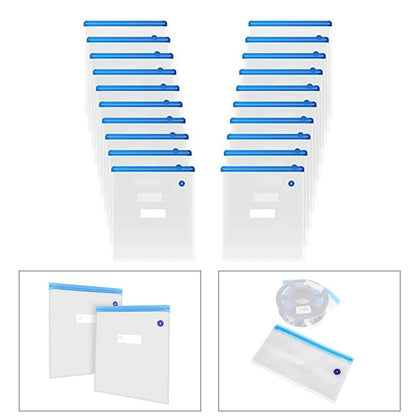 20Pc Printer Consumables Vacuum Bag For 3D Printer Filament Reusable Vacuum Compression Storage Bags 30X34 Cm V1189-LWWAL-20260327-04167
