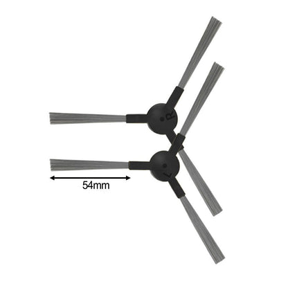 4pcs Easy Installation Robot Vacuum Cleaner Side Brush Accessories Robot Side Brush Smile Home V1189-LWWAL-20260327-04180
