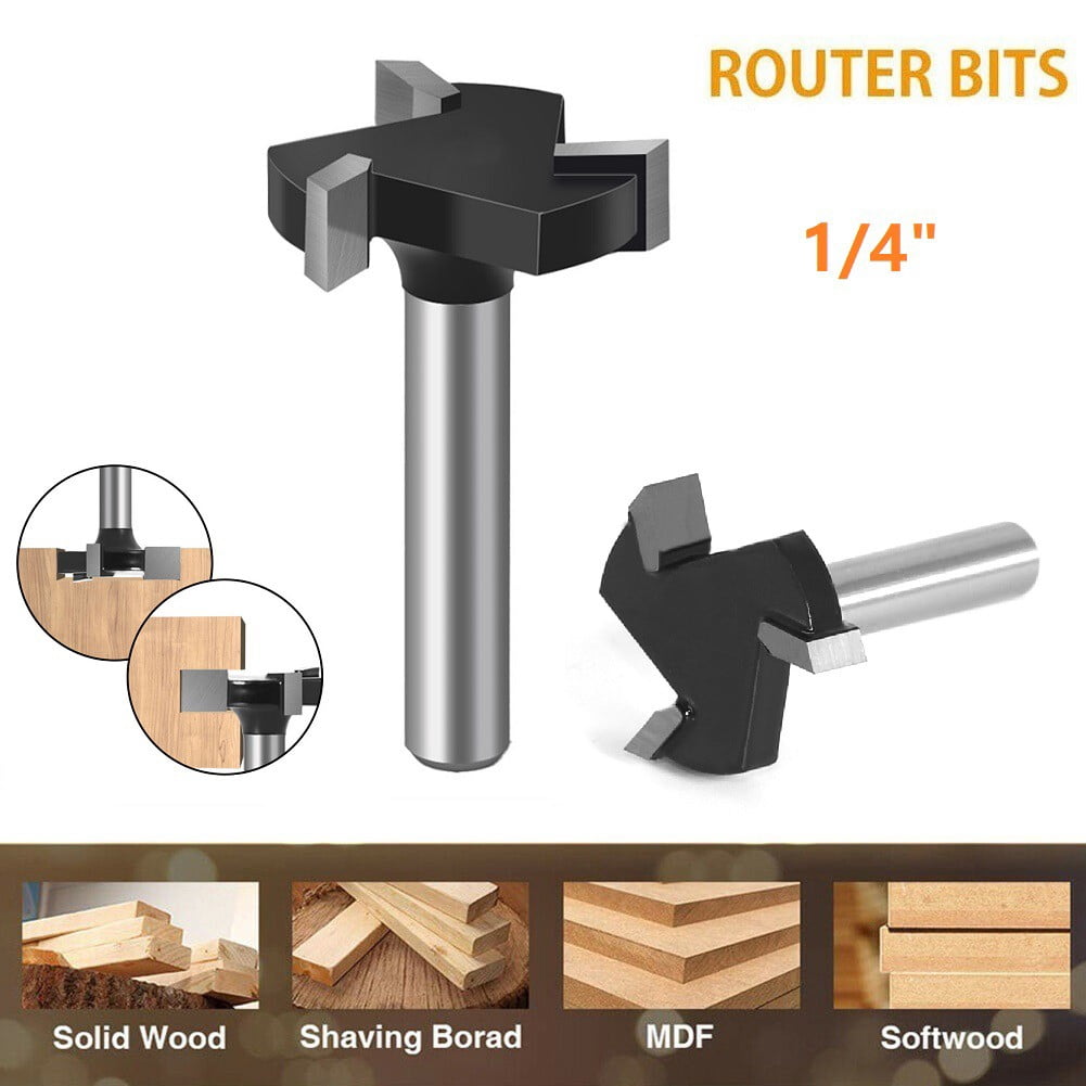 Durable 1/4 Inch Shank Cnc Spoilboard Surfacing Router Bit Carbide Tipped Tool Smile Home V1189-LWWAL-20260327-04182