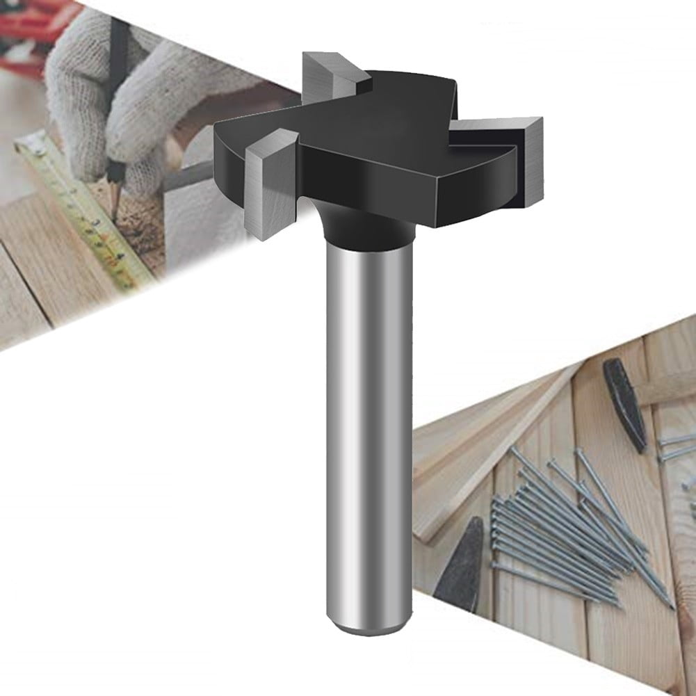 Durable 1/4 Inch Shank Cnc Spoilboard Surfacing Router Bit Carbide Tipped Tool Smile Home V1189-LWWAL-20260327-04182