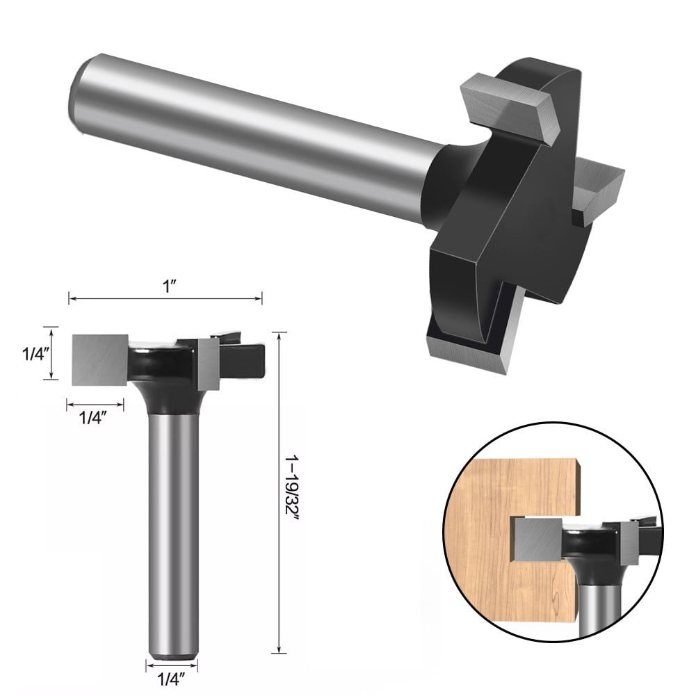 Durable 1/4 Inch Shank Cnc Spoilboard Surfacing Router Bit Carbide Tipped Tool Smile Home V1189-LWWAL-20260327-04182