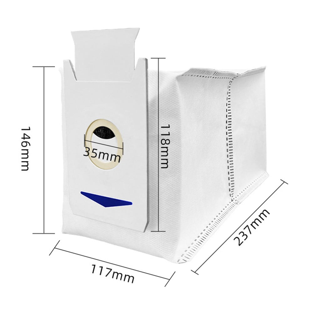 10 PACK For Yeedi For M12 Pro+ eplacement Parts Accessories Dust Bag Smile Home V1189-LWWAL-20260327-04190