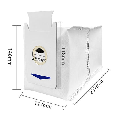 10 PACK For Yeedi For M12 Pro+ eplacement Parts Accessories Dust Bag Smile Home V1189-LWWAL-20260327-04190