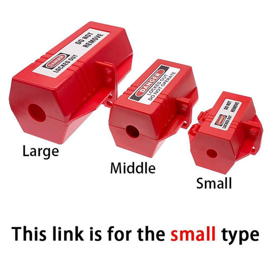 1Pc Electrical Plug-Lock Box Safety Tools For Electrical Industrial Household Plug-Power Lock Device Plastic V1189-LWWAL-20260327-04194