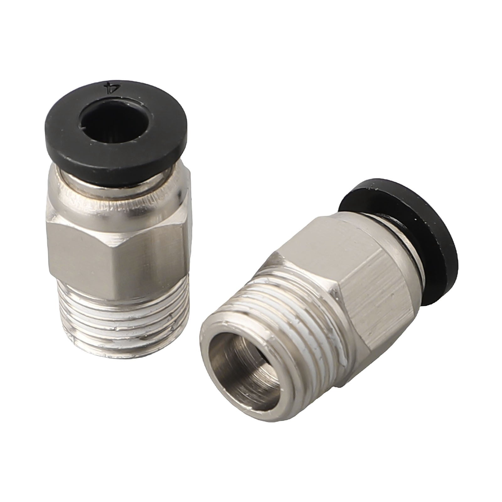 10Pcs Pc4-M10 External Thread Straight Pneumatic Connector Stainless Steel Ptfe Tube Push In Quick Fitting V1189-LWWAL-20260327-04209