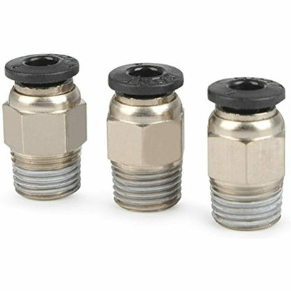 10Pcs Pc4-M10 External Thread Straight Pneumatic Connector Stainless Steel Ptfe Tube Push In Quick Fitting V1189-LWWAL-20260327-04209