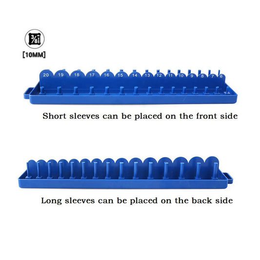 Practical Socket Storage Organizer Tool Organizer Wrench 3/8 Inch Sleeve Bracket Metric Socket Tray Rack V1189-LWWAL-20260327-04211