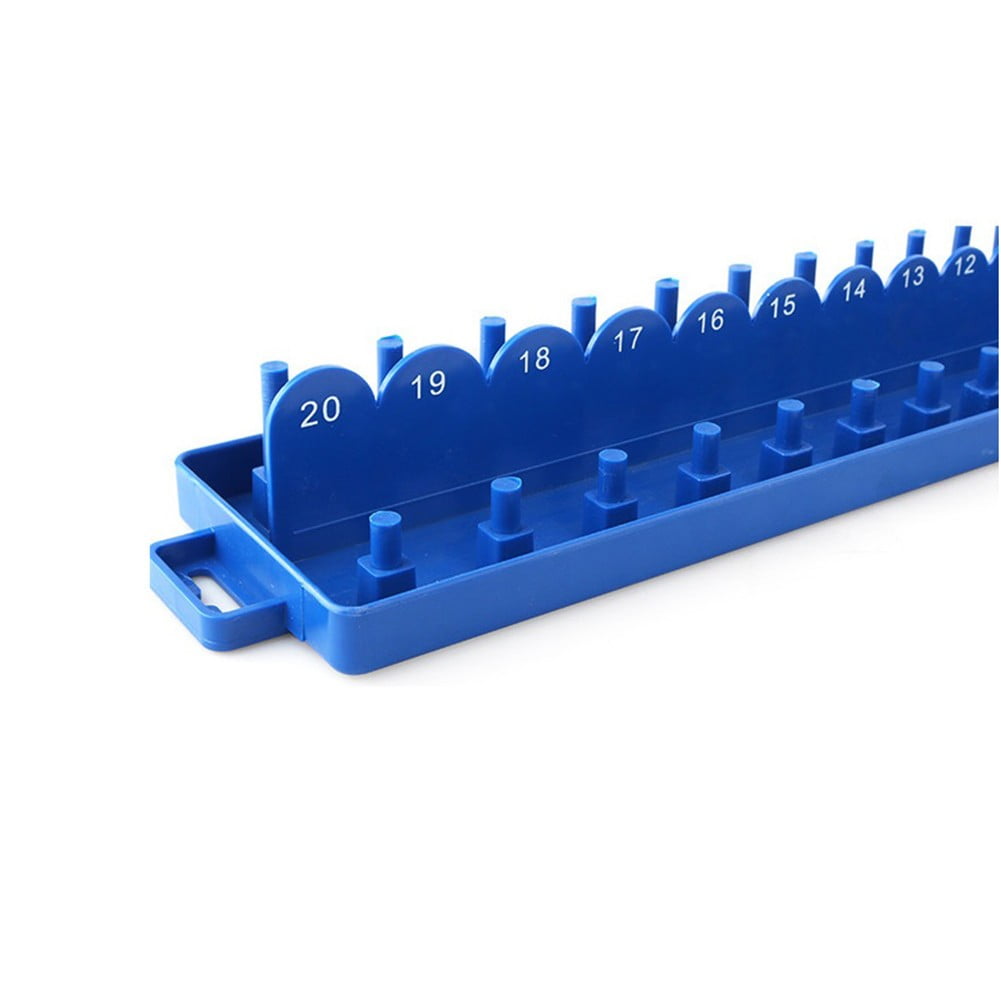 Practical Socket Storage Organizer Tool Organizer Wrench 3/8 Inch Sleeve Bracket Metric Socket Tray Rack V1189-LWWAL-20260327-04211