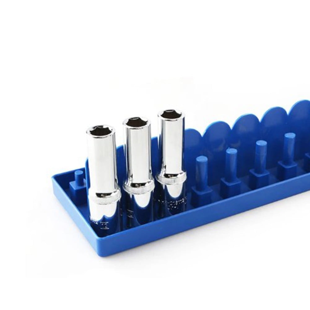 Practical Socket Storage Organizer Tool Organizer Wrench 3/8 Inch Sleeve Bracket Metric Socket Tray Rack V1189-LWWAL-20260327-04211