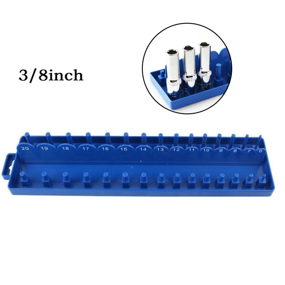 Practical Socket Storage Organizer Tool Organizer Wrench 3/8 Inch Sleeve Bracket Metric Socket Tray Rack V1189-LWWAL-20260327-04211