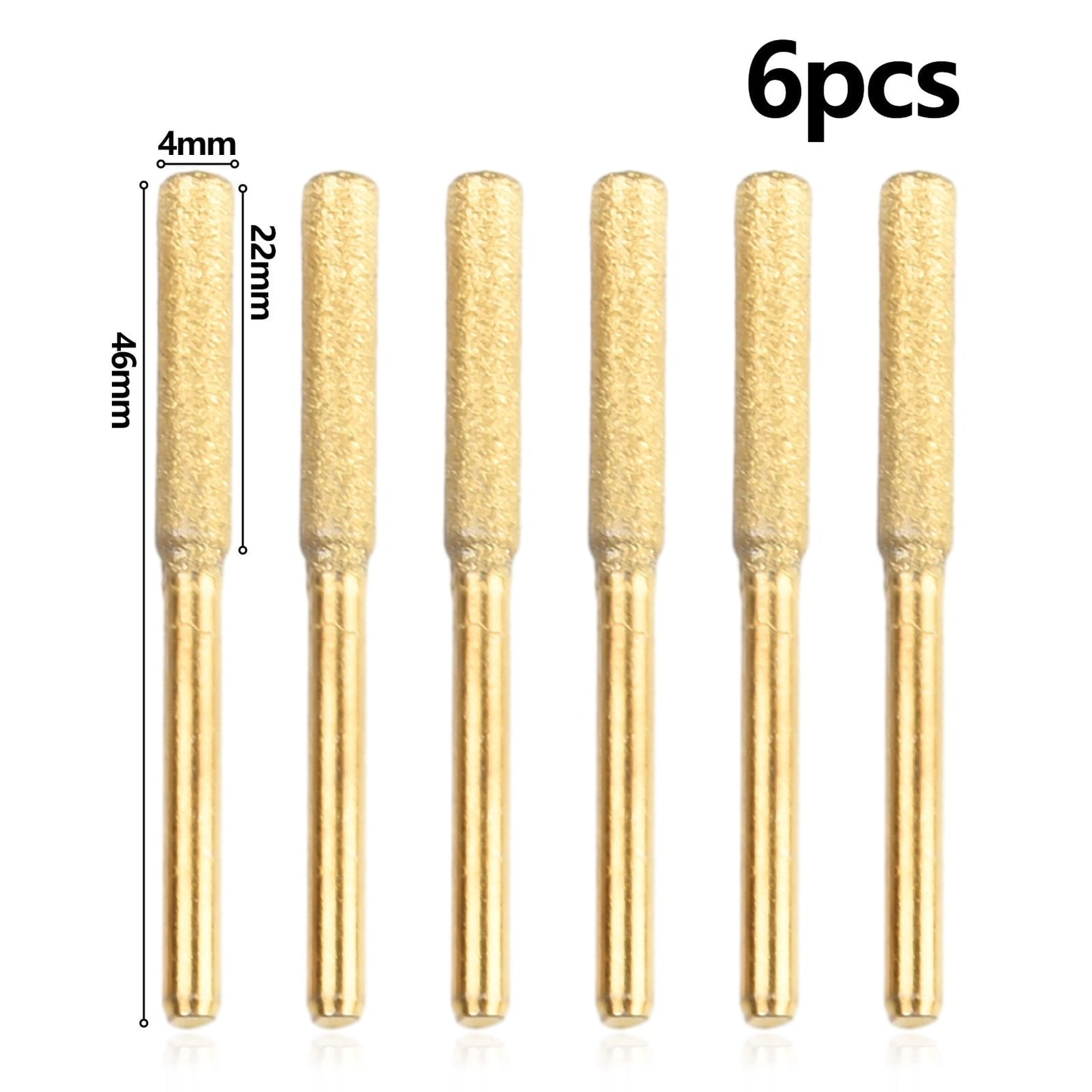 6Pcs Chainsaw Sharpener Grinding Stone File 4/4.8/5.5Mm Chains Saw Sharpening Chainsaw Stone File Chainsaw V1189-LWWAL-20260327-04220