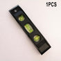 1 Pc Horizontal Ruler 3 Bubble Spirit. Level Magnetic Abs Shell Mini Pocket Portable Level Measure Tools V1189-LWWAL-20260327-04221