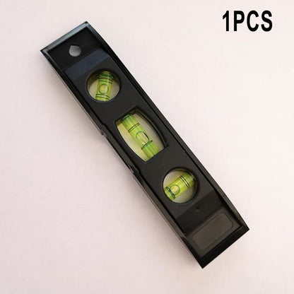 1 Pc Horizontal Ruler 3 Bubble Spirit. Level Magnetic Abs Shell Mini Pocket Portable Level Measure Tools V1189-LWWAL-20260327-04221