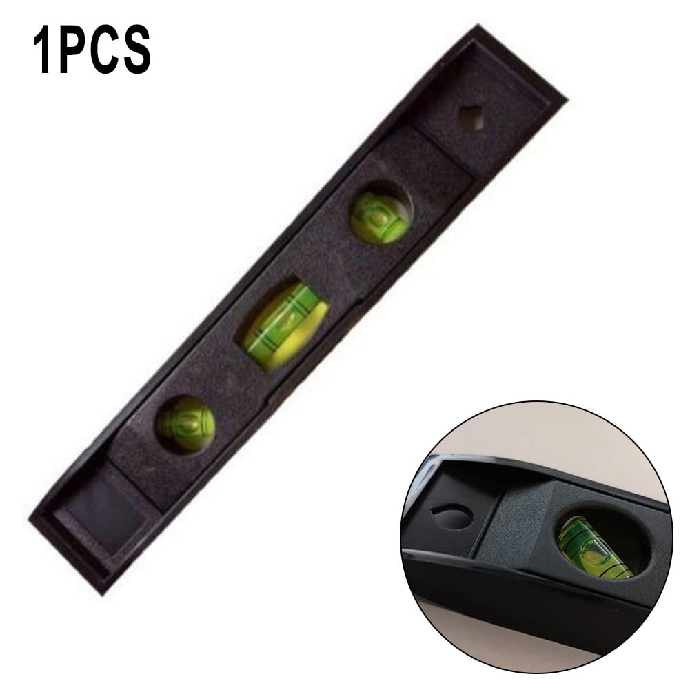 1 Pc Horizontal Ruler 3 Bubble Spirit. Level Magnetic Abs Shell Mini Pocket Portable Level Measure Tools V1189-LWWAL-20260327-04221