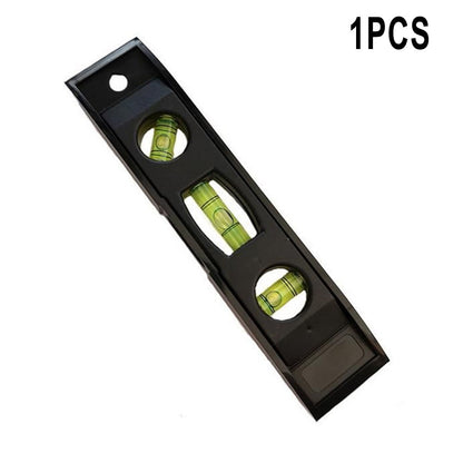 1 Pc Horizontal Ruler 3 Bubble Spirit. Level Magnetic Abs Shell Mini Pocket Portable Level Measure Tools V1189-LWWAL-20260327-04221