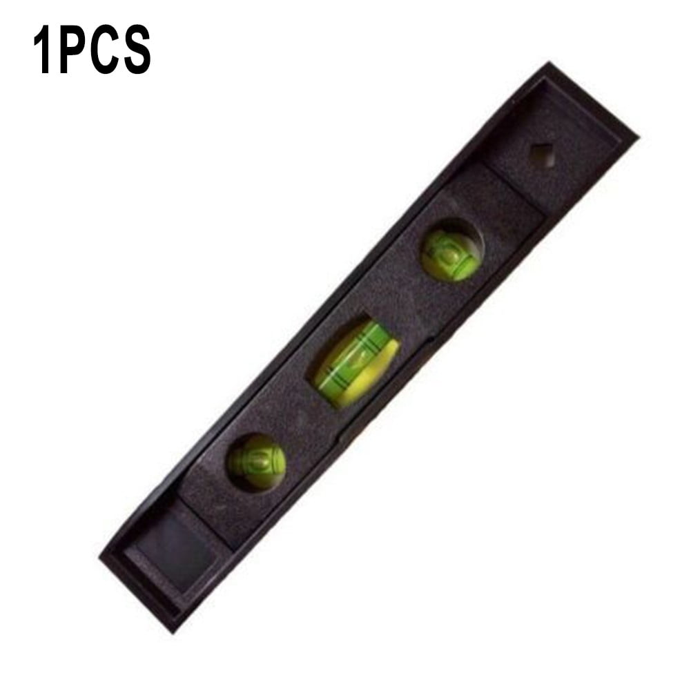 1 Pc Horizontal Ruler 3 Bubble Spirit. Level Magnetic Abs Shell Mini Pocket Portable Level Measure Tools V1189-LWWAL-20260327-04221