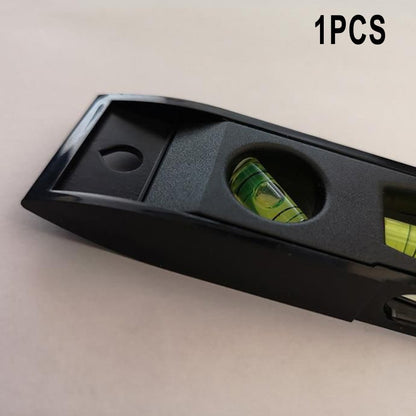 1 Pc Horizontal Ruler 3 Bubble Spirit. Level Magnetic Abs Shell Mini Pocket Portable Level Measure Tools V1189-LWWAL-20260327-04221