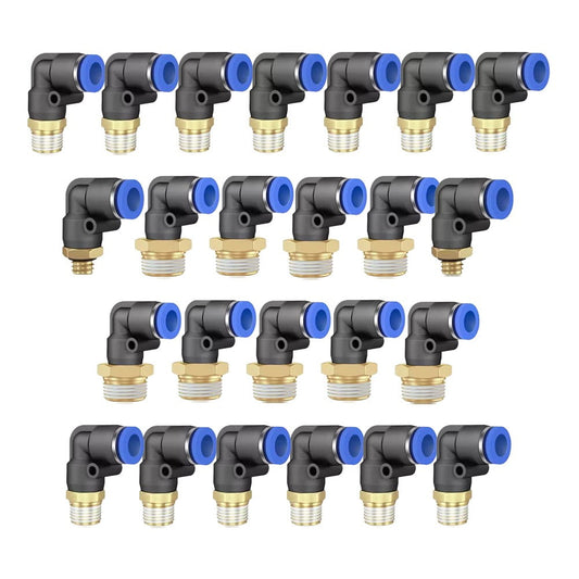 Pneumatic Elbow Quick Connector Air Fittings Thread Elbow Adapter Pl4-16 Pl6-01 Smile Home Pl10-02 V1189-LWWAL-20260327-04228